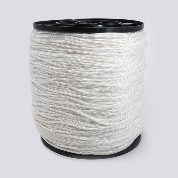 Curtain Cord - 3.5mm White Polyester