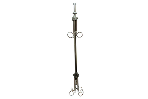 Stainless Steel Adjustable IV Tier Carrier - Draperies.com