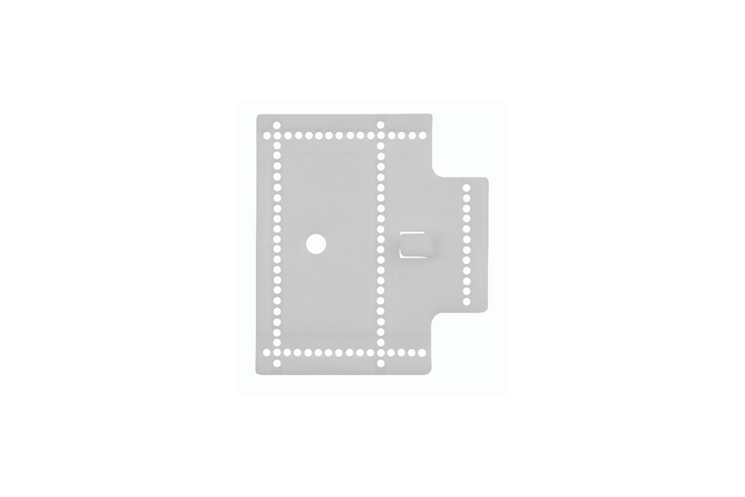 Single Hole Stiffener with Grommet - Draperies.com