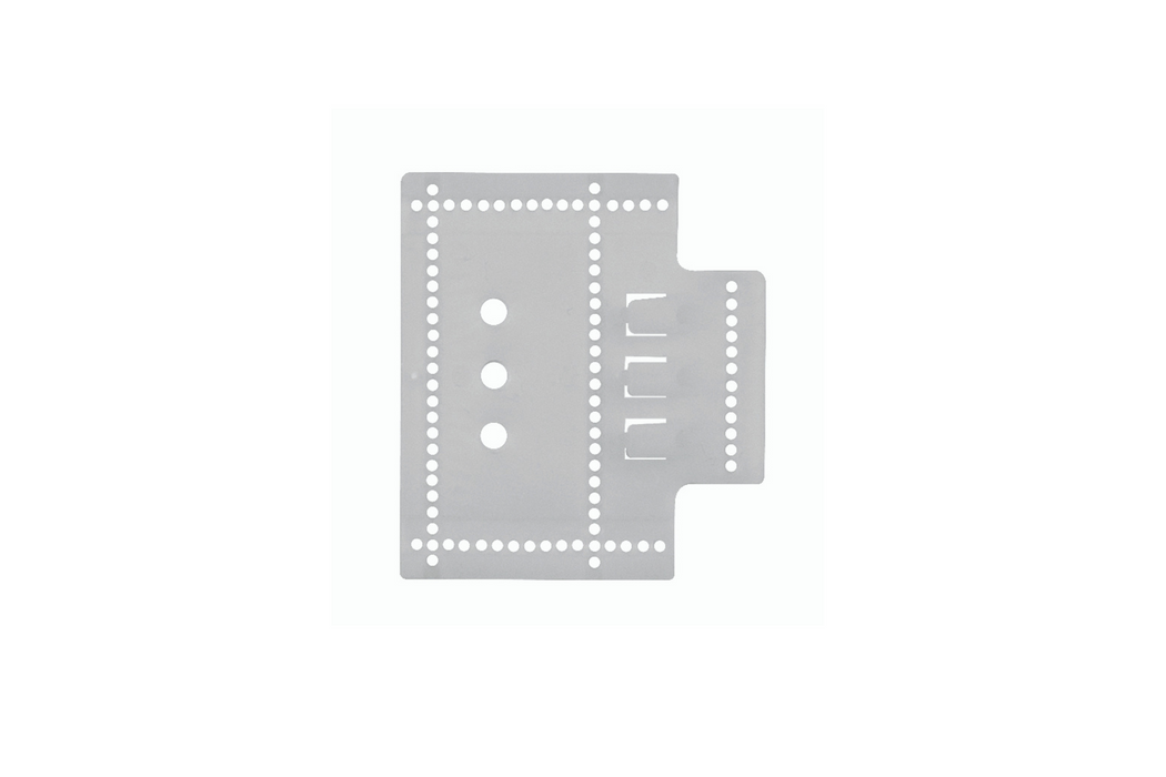 3 Hole Stiffener with Grommet - Draperies.com