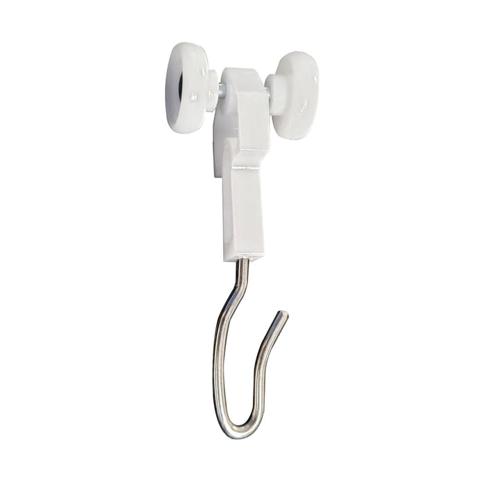 80-20 Wheeled Carrier with Stainless Steel Hook