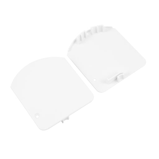 Color: White - Screws Included: 1