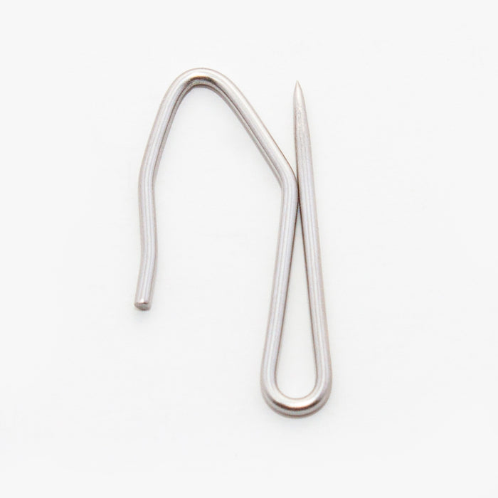 Drapery Pin Hooks in Stainless Steel