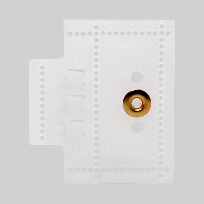 3 Hole Drapery Stiffener with Grommet