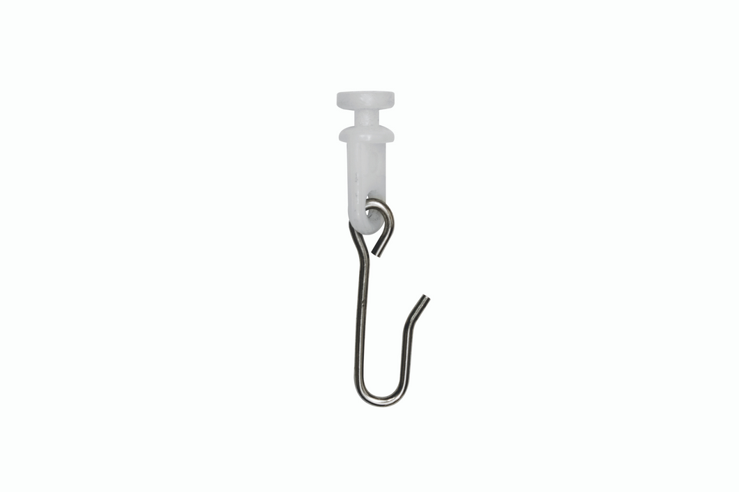 Slide Carrier with Hook - Draperies.com