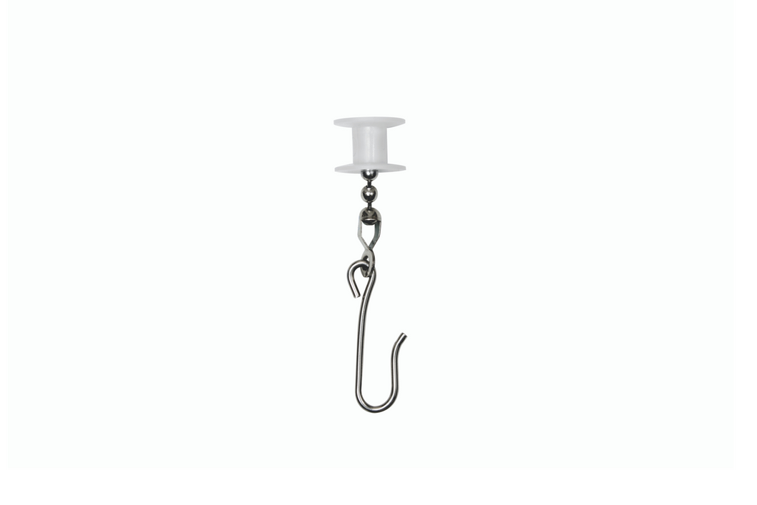 Spool Carrier with Stainless Steel Hook - Draperies.com