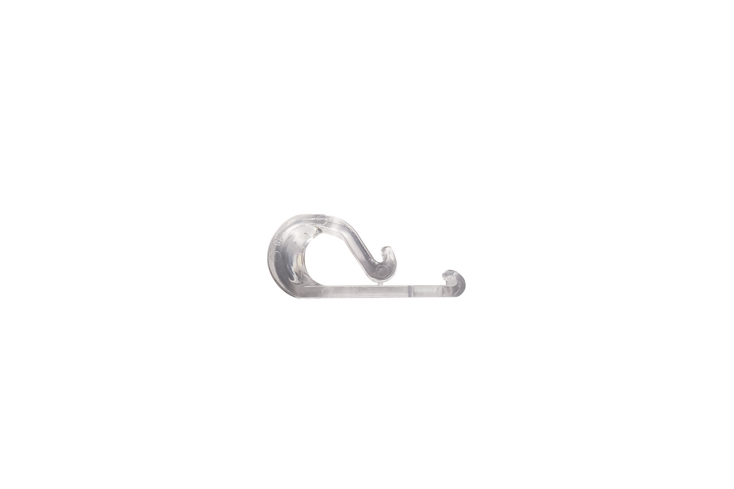 Clear Cord Clip - Draperies.com