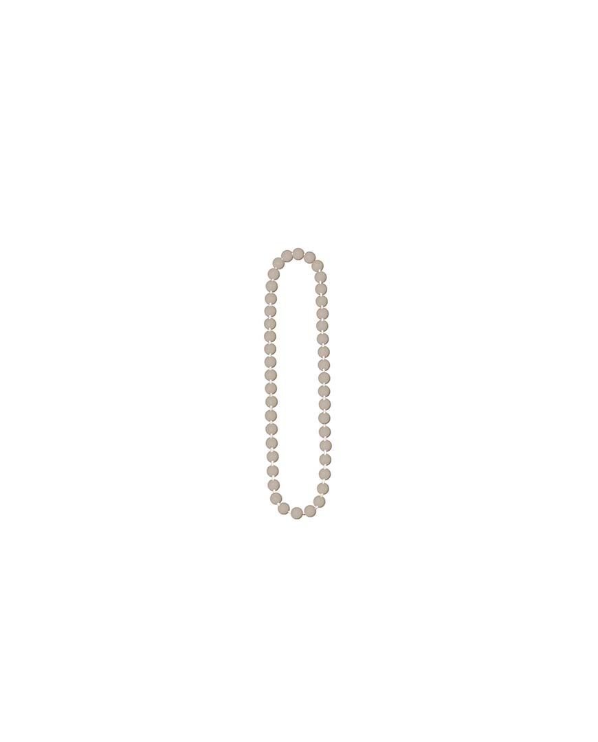 #10 Beige Plastic Bead Chain
