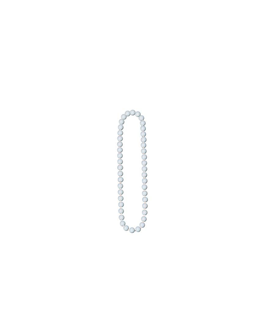 #10 White Plastic Bead Chain